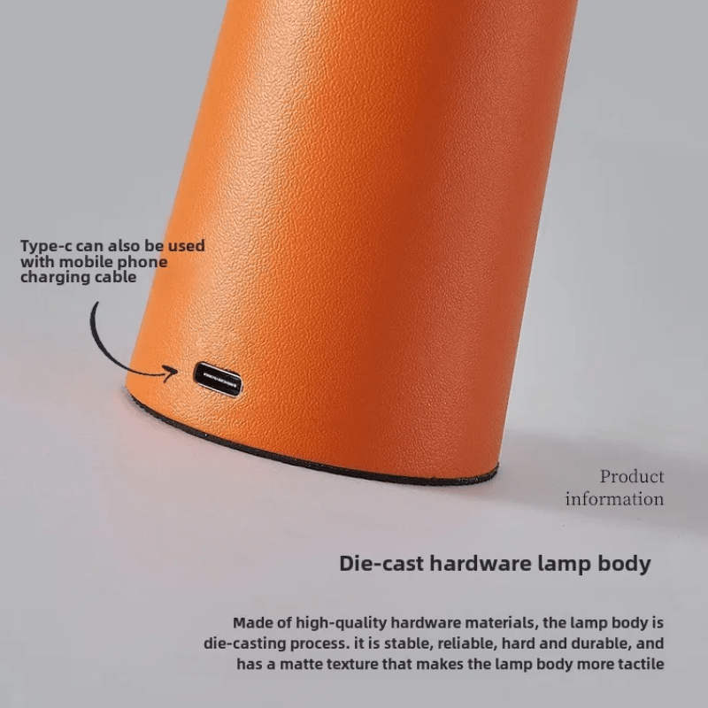 Wireless Touch Dimming Aluminum Table Lamp