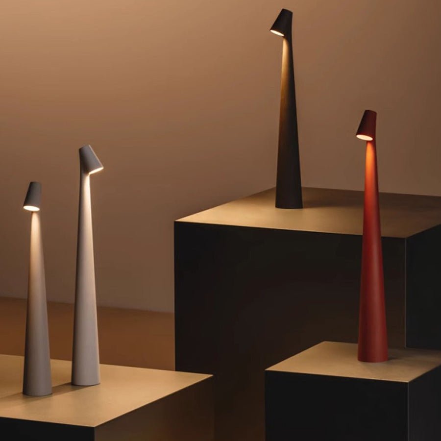 Wireless Touch Dimming Aluminum Table Lamp