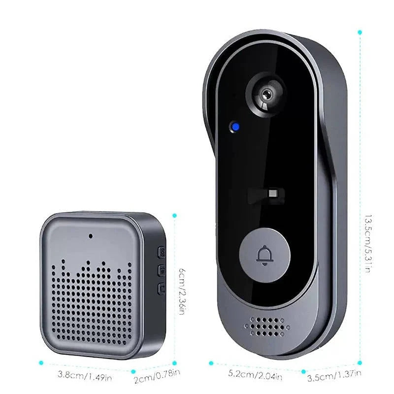 Wireless Video Doorbell HD Night Vision Two-Way Audio