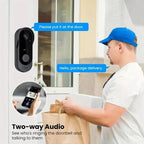 Wireless Video Doorbell HD Night Vision Two-Way Audio