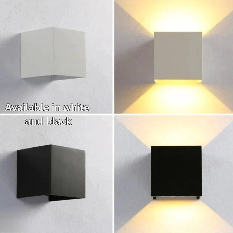Wireless Wall Light Magnetic Mount Rechargeable Adjustable Brightness