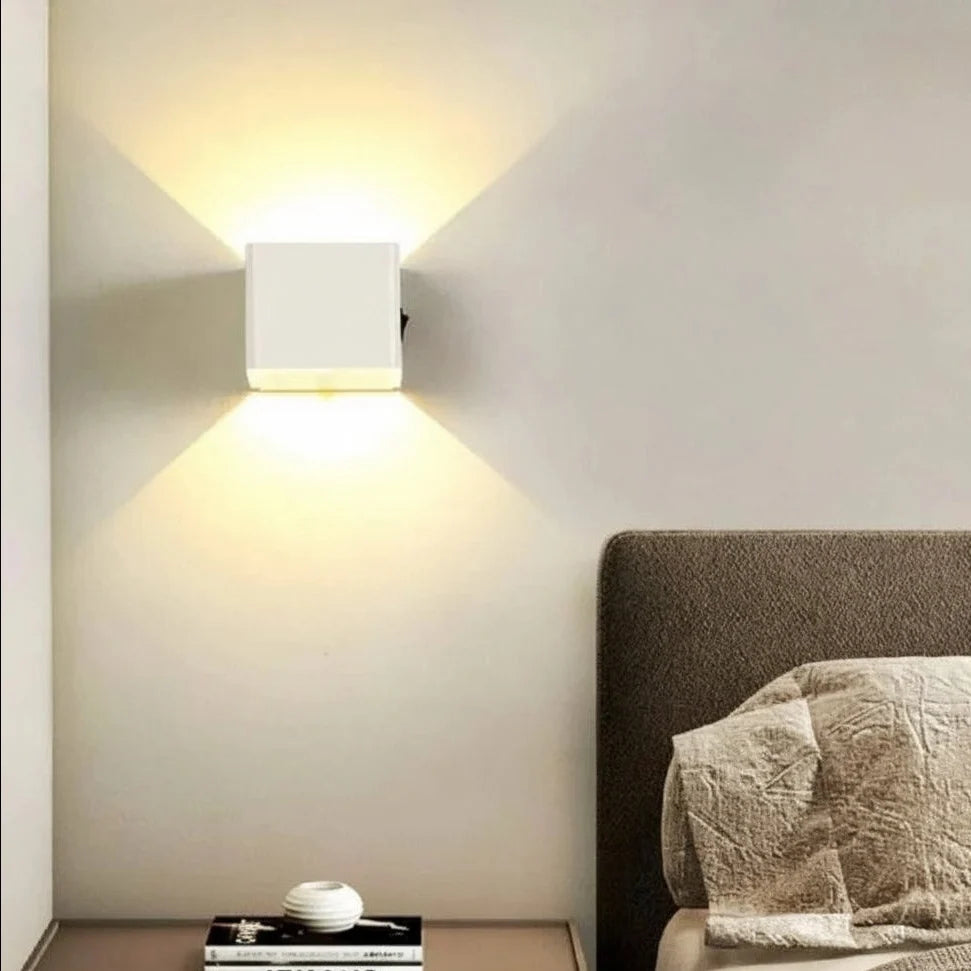 Wireless Wall Light Magnetic Mount Rechargeable Adjustable Brightness