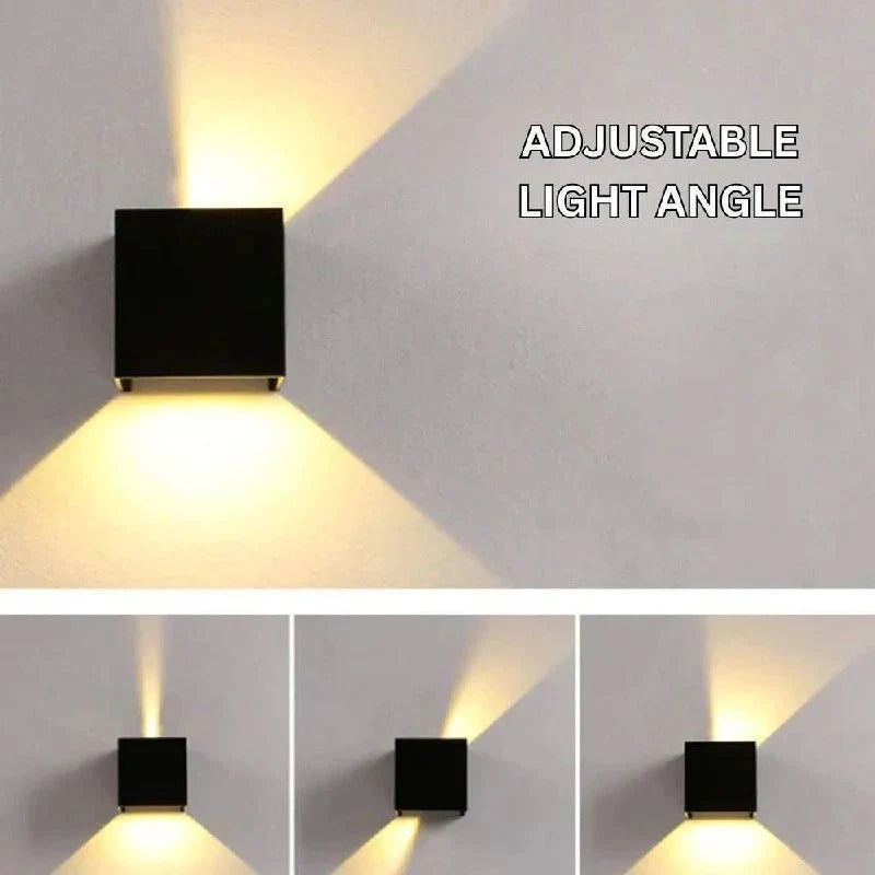 Wireless Wall Light Magnetic Mount Rechargeable Adjustable Brightness