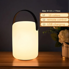 Wireless & Waterproof Multi-Color Table Lamp (USB Rechargeable)