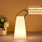 Wireless & Waterproof Multi-Color Table Lamp (USB Rechargeable)