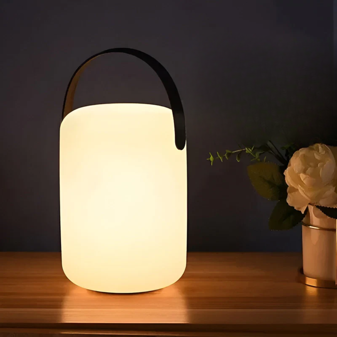 Wireless & Waterproof Multi-Color Table Lamp (USB Rechargeable)