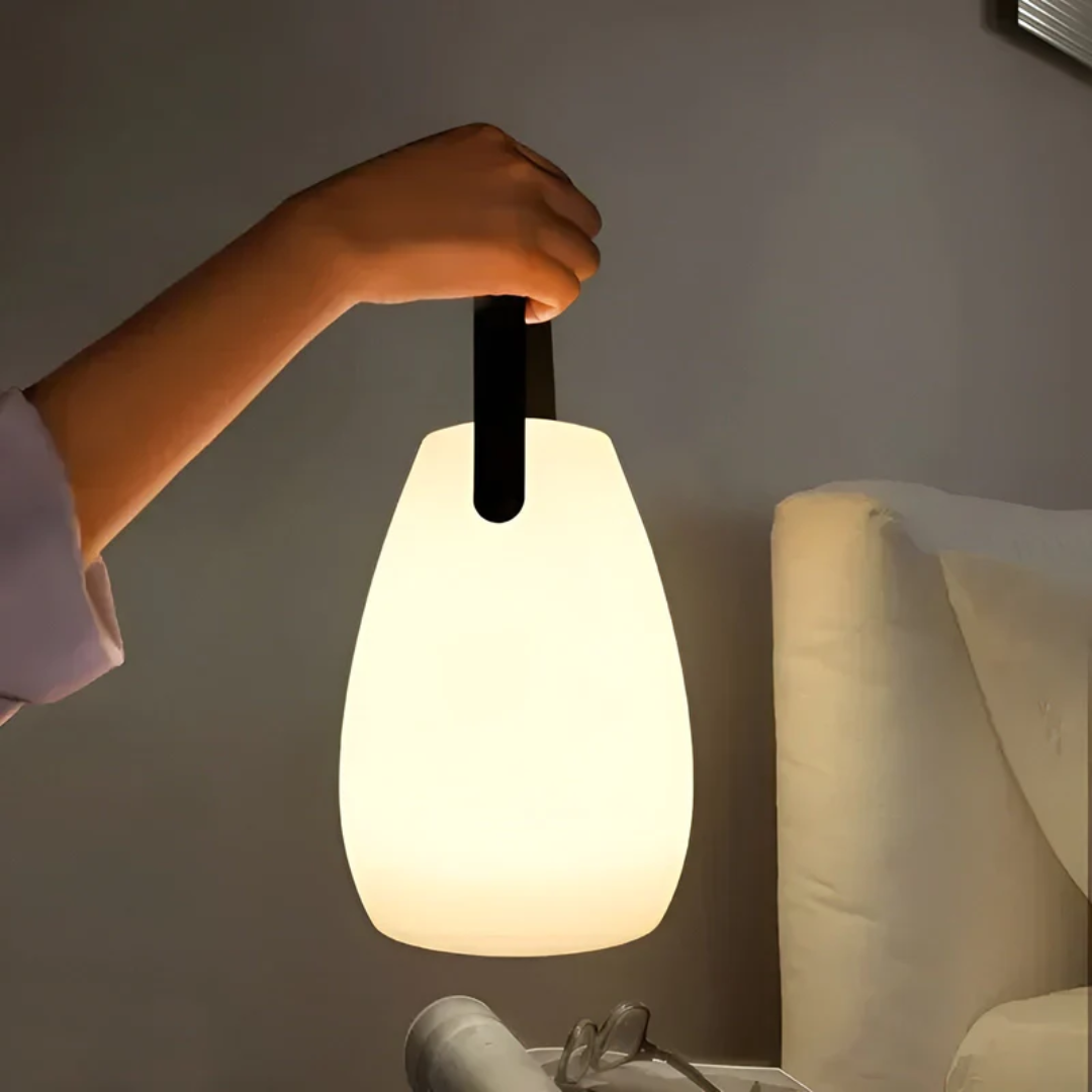 Wireless & Waterproof Multi-Color Table Lamp (USB Rechargeable)