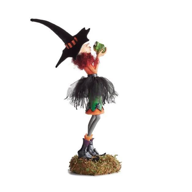 Witch Figurine Handmade Resin Multiple Characters