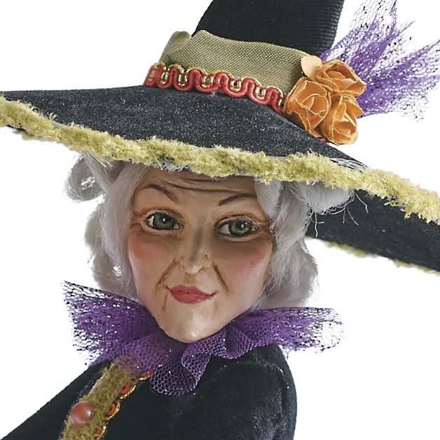 Witch Figurine Handmade Resin Multiple Characters
