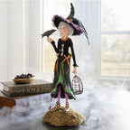 Witch Figurine Handmade Resin Multiple Characters
