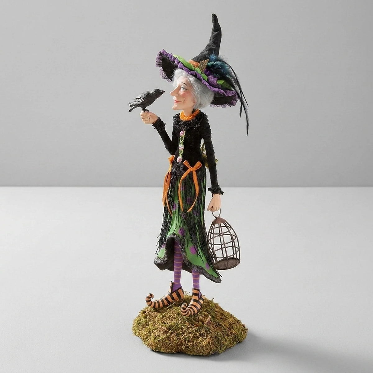 Witch Figurine Handmade Resin Multiple Characters