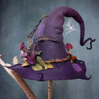 Witch Hat Merino Wool Adjustable Fit