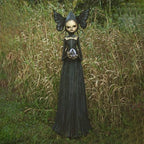 Witch Sculpture Detailed Character Indoor Tabletop Decor