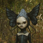 Witch Sculpture Detailed Character Indoor Tabletop Decor