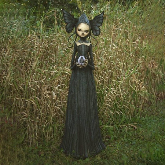 Witch Sculpture Gothic Intricate Facial Detail Lightweight