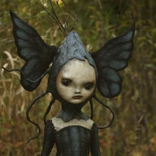 Witch Sculpture Gothic Intricate Facial Detail Lightweight
