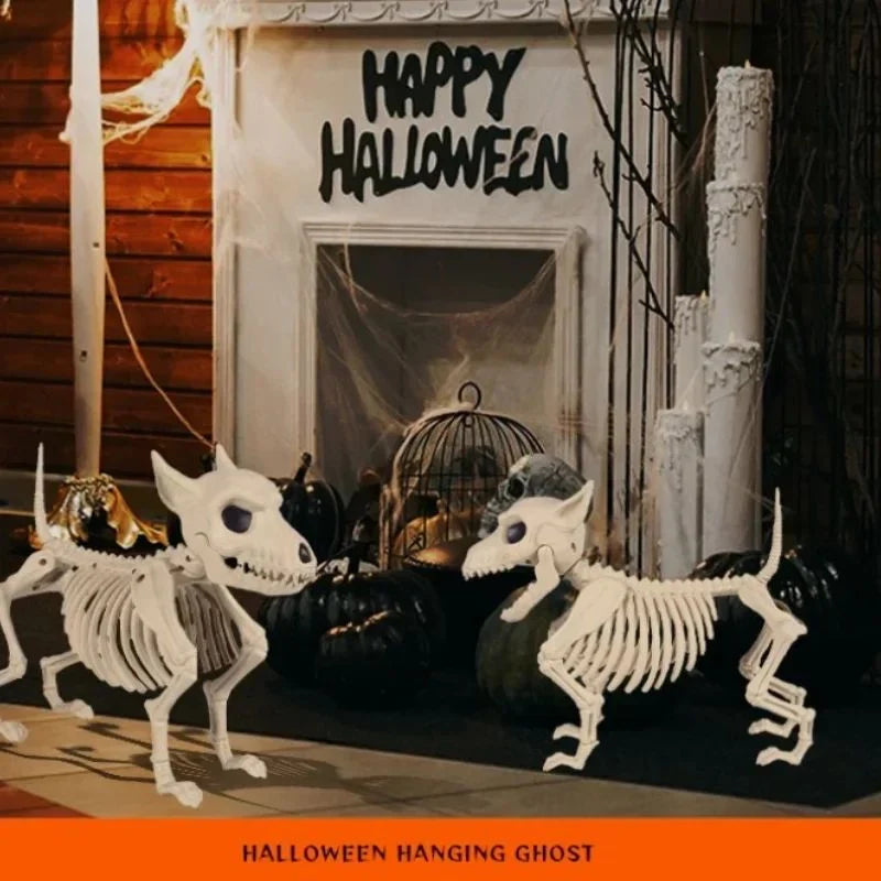 Wolf Skeleton Decoration Realistic Weatherproof & Lightweight