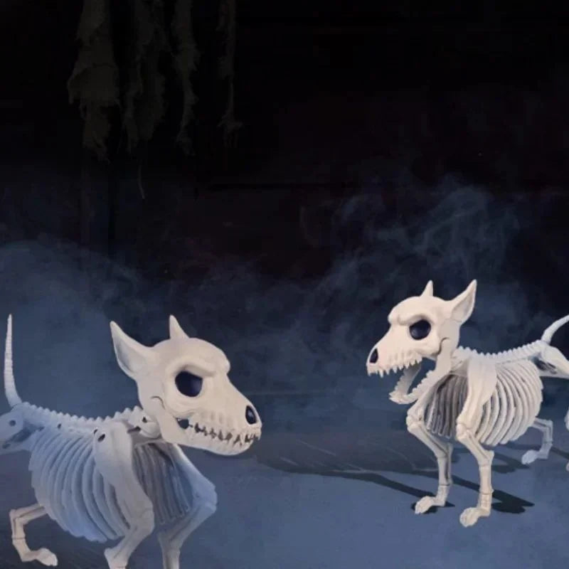 Wolf Skeleton Decoration Realistic Weatherproof & Lightweight