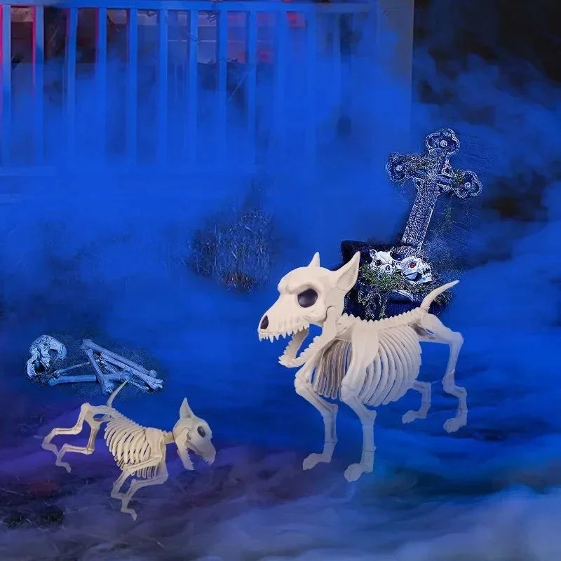 Wolf Skeleton Decoration Realistic Weatherproof & Lightweight
