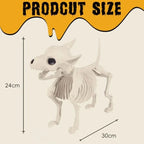 Wolf Skeleton Decoration Realistic Weatherproof & Lightweight