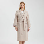 Women's Bathrobe Lightweight Waffle Kimono