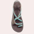 Women's Beach Sandals Lightweight Cork Footbed & Non-Slip Sole