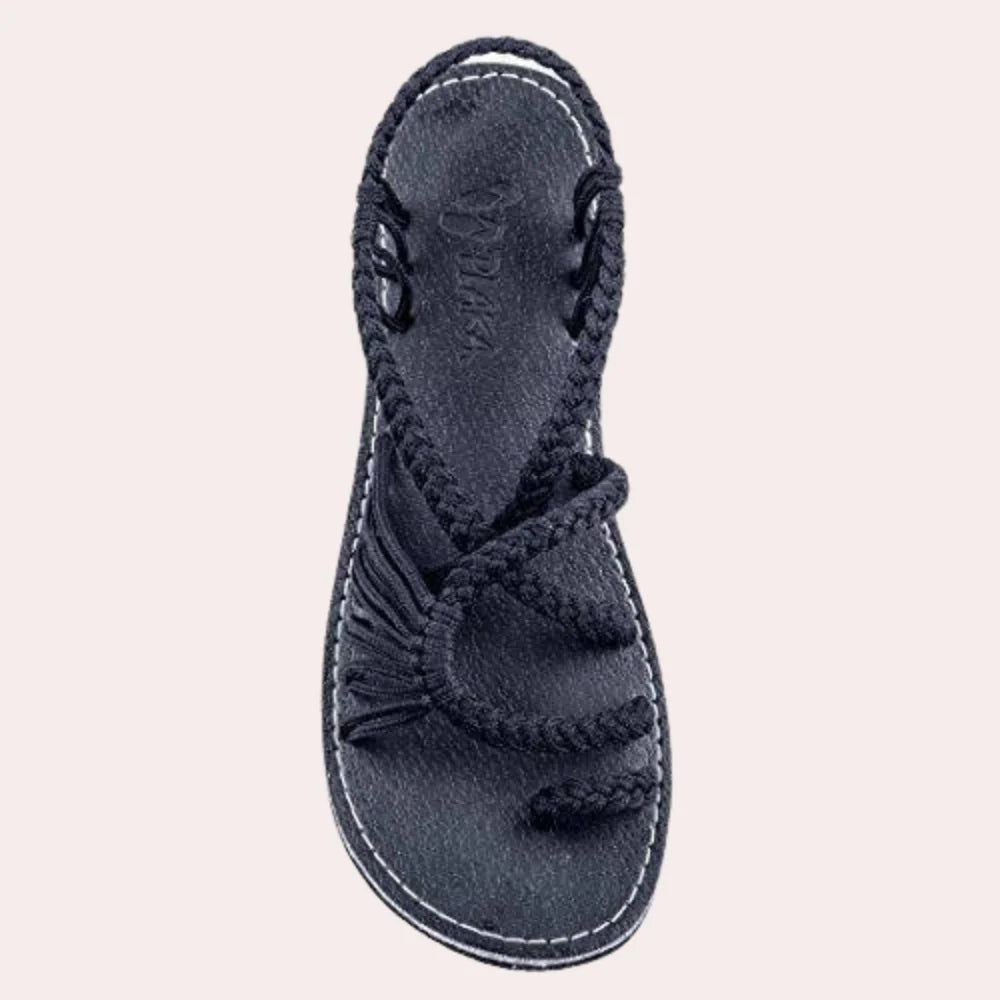 Women's Beach Sandals Lightweight Cork Footbed & Non-Slip Sole