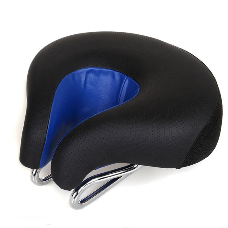 Women's Bike Saddle Noseless Thick Padding & Shock-Absorbing Base