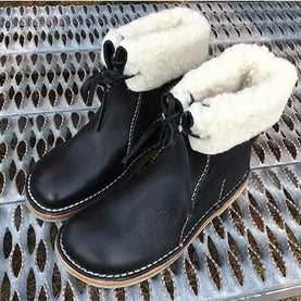 Women's Boots Wool-Lined & Waterproof Full-Grain Leather