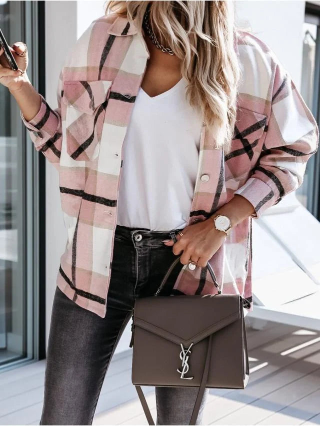 Women's Cardigan Soft Knit Open-Front Accent Trim