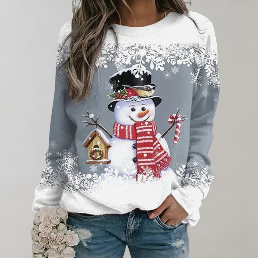 Women's Christmas Jumper Soft & Warm Festive Knit
