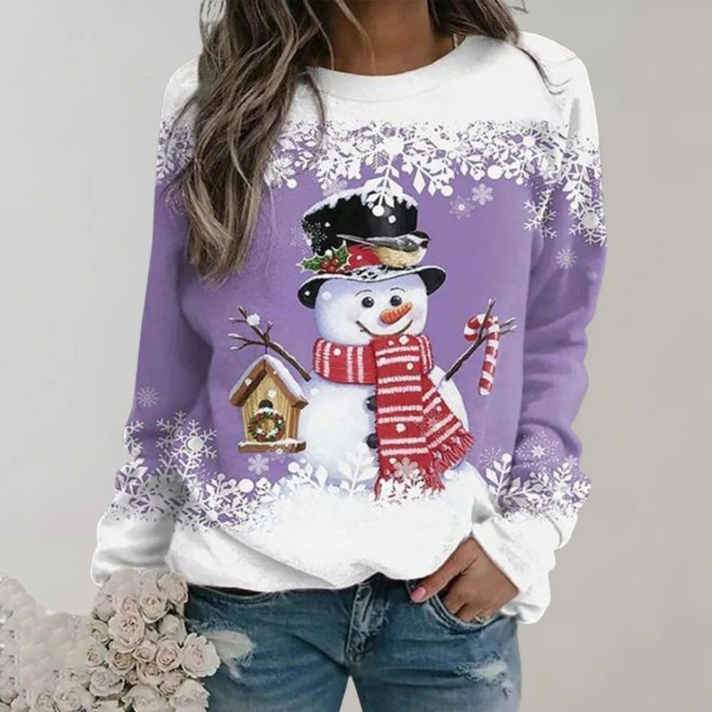 Women's Christmas Jumper Soft & Warm Festive Knit