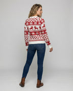 Women's Christmas Sweater Soft Knit & Breathable