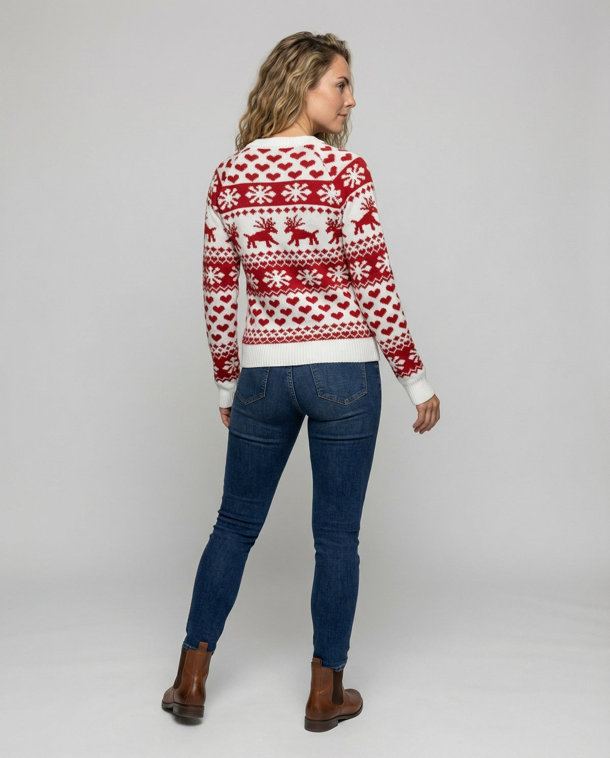 Women's Christmas Sweater Soft Knit & Breathable
