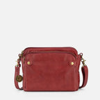 Women's Crossbody Bag Full-Grain Leather 9 Card Wallet