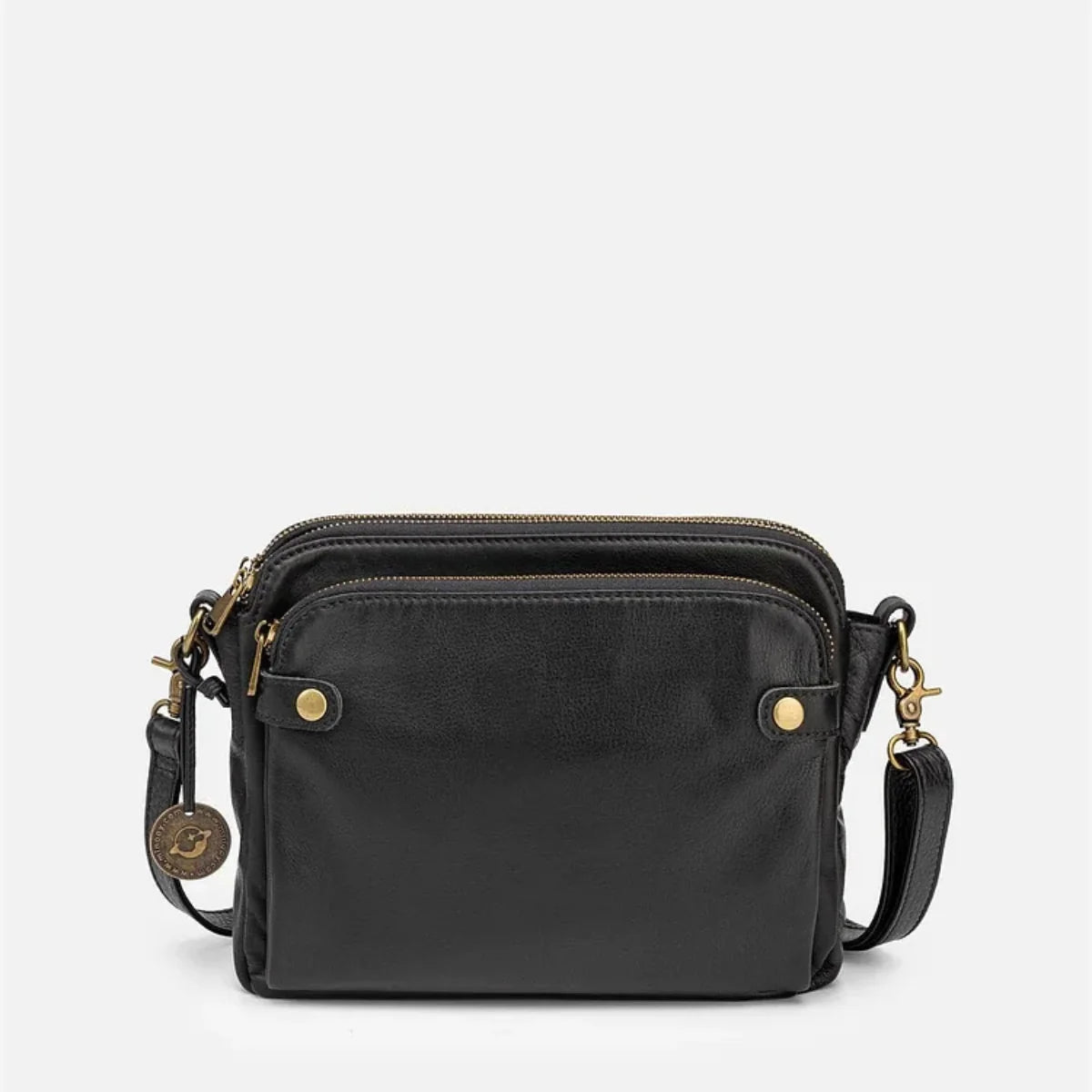 Women's Crossbody Bag Full-Grain Leather 9 Card Wallet