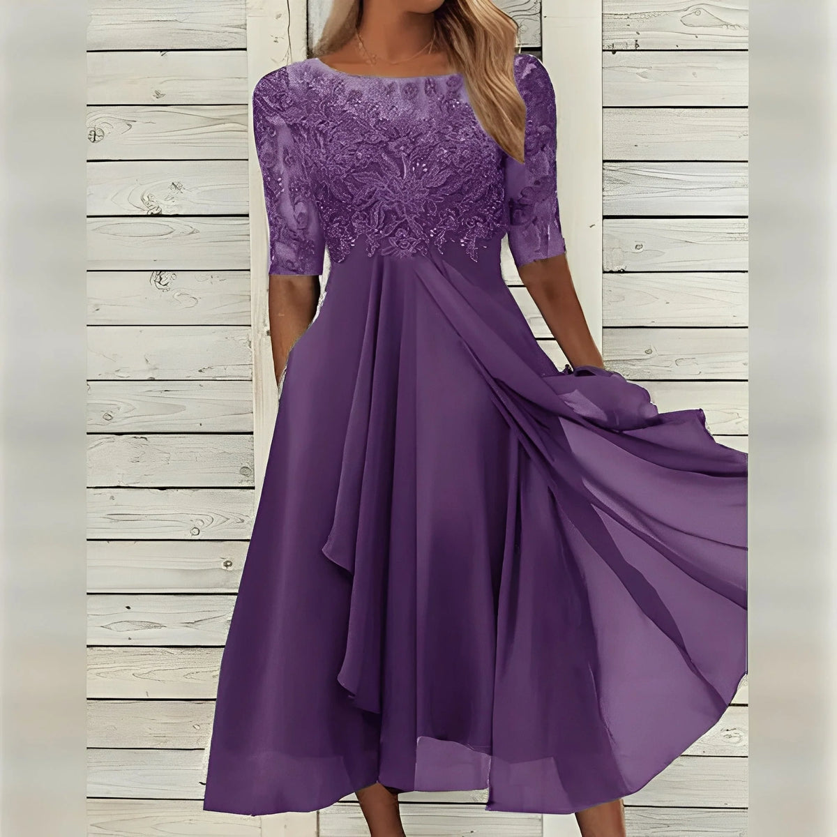 Women's Dress Timeless Elegant Comfortable Fit & Easy Care