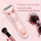 Women's Electric Shaver Dual-Head Wet & Dry USB Rechargeable