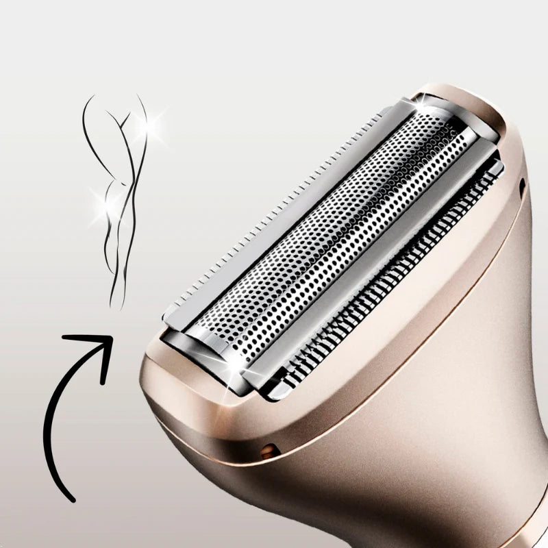 Women's Electric Shaver Wet & Dry Rechargeable 50-Min