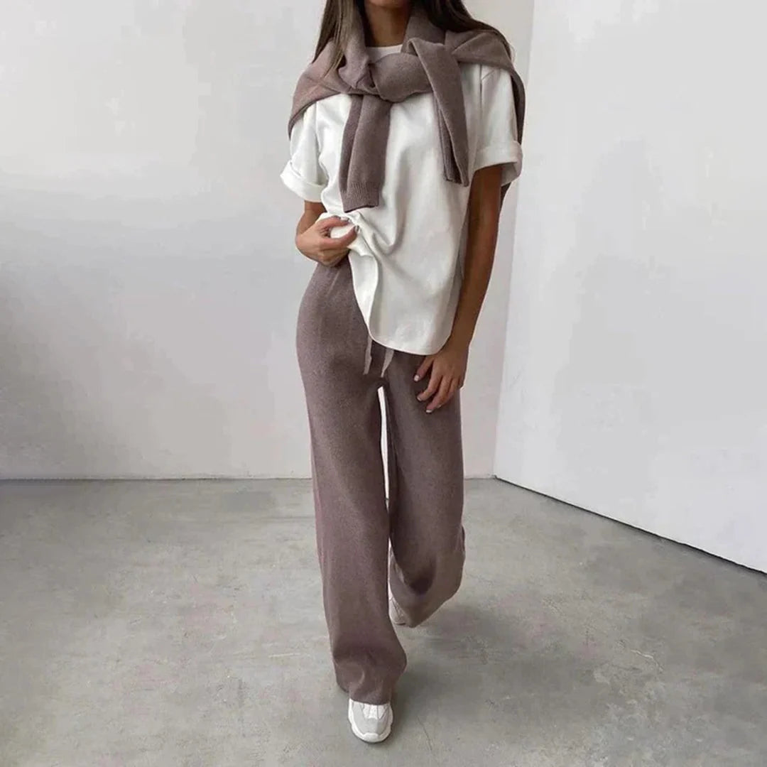 Women's Loungewear Set 100% Cashmere Luxuriously Soft