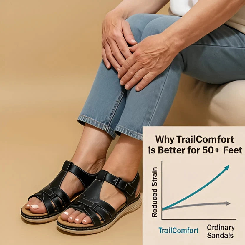 Women's Orthopedic Sandals Contoured Footbed & Adjustable Straps