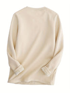 Women's Oversized Sweatshirt Cozy Fleece Graphic Print