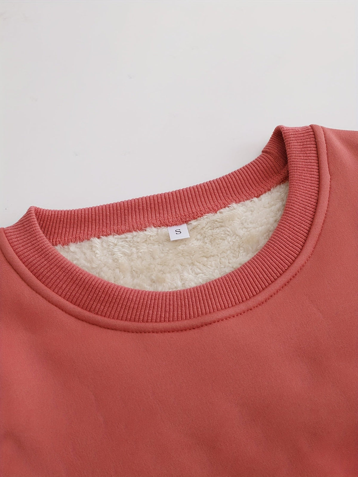 Women's Oversized Sweatshirt Cozy Fleece Graphic Print