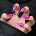 Women's Press-On Nails Stiletto Reusable & Long-Lasting