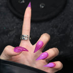 Women's Press-On Nails Stiletto Reusable & Long-Lasting