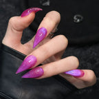 Women's Press-On Nails Stiletto Reusable & Long-Lasting
