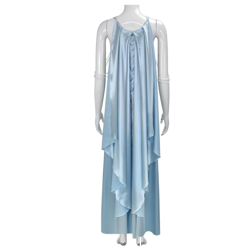 Women's Princess Costume Dress & Cape Lightweight Knit