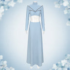 Women's Princess Costume Dress & Cape Lightweight Knit