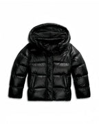 Women's Puffer Jacket Lightweight Quilted Hood & Side Pockets