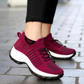 Women's Running Shoes Wide Toe Box Slip-On Motion-Shaped Sole